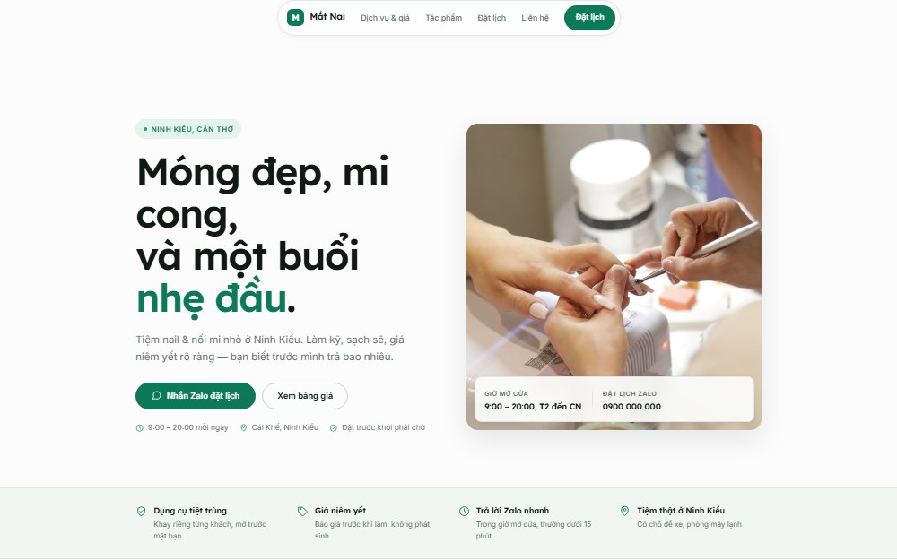 Ảnh chụp web Mắt Nai
